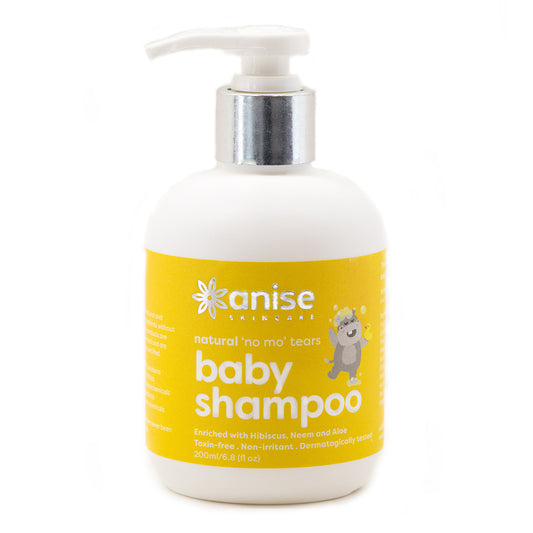 natural ‘no mo’ tears baby shampoo